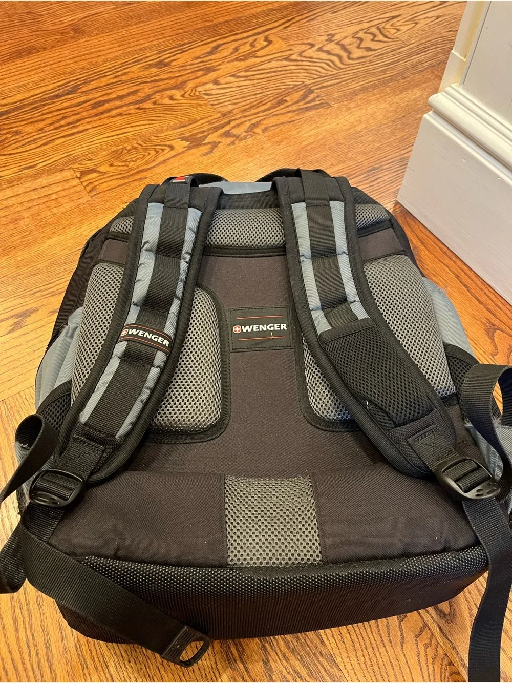 Wenger Swiss Gear Pegasus 17” Black Laptop Backpack